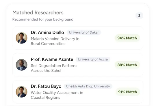 Researchers